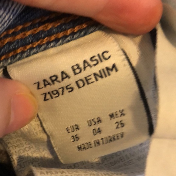 Zara floral design jeans - Picture 4 of 4